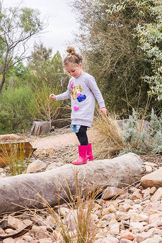 Arid Explorers Garden - fun & exploration for our young visitors